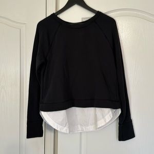 Women’s Mixed Media Athleta Sweatshirt